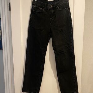 Aeropostale Men's Black Baggy Jeans 28x30